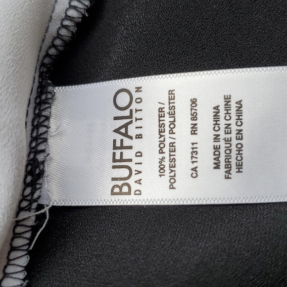 Buffalo Lightweight "Leif" Pant Black White Stripe 6 - Picture 9 of 10